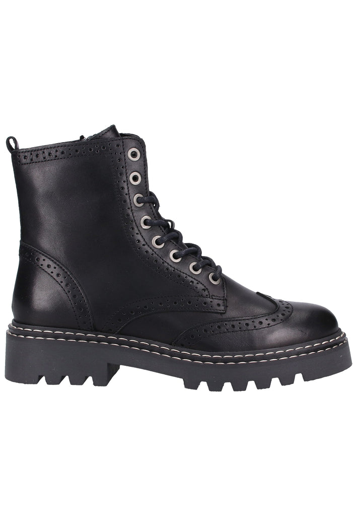 Bullboxer Stiefelette Leder Schwarz - surf4shoes