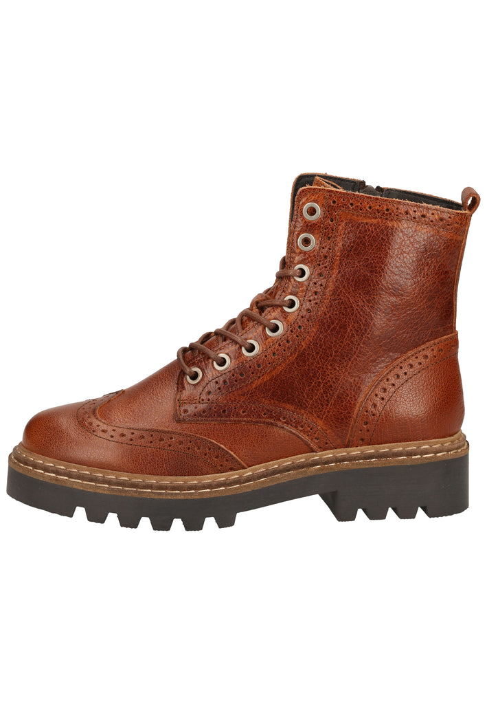 Bullboxer Stiefelette Leder Cognac - surf4shoes