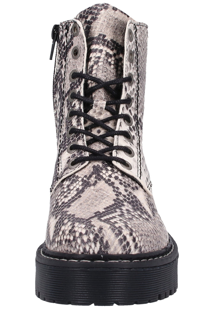 Bullboxer Stiefelette Leder Weiß - surf4shoes