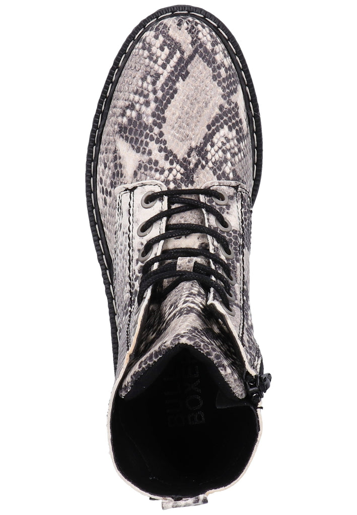 Bullboxer Stiefelette Leder Weiß - surf4shoes