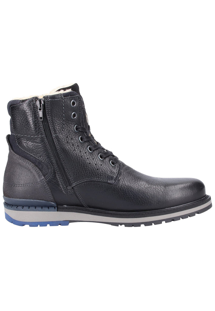 Bullboxer Stiefelette Leder Schwarz - surf4shoes