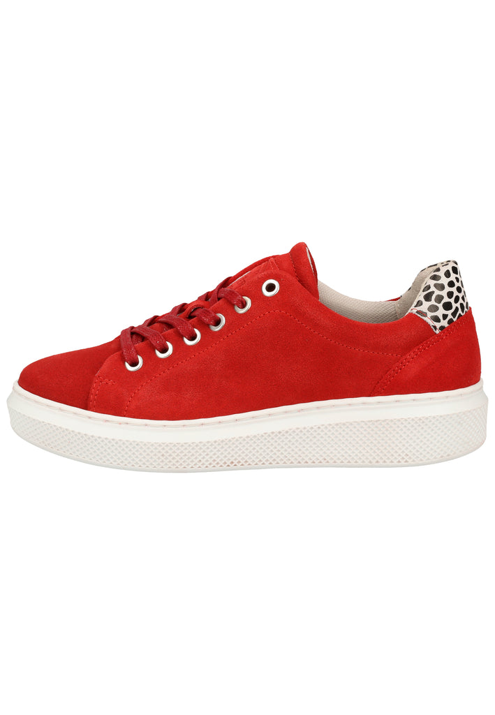 Bullboxer Sneaker Veloursleder Rot - surf4shoes