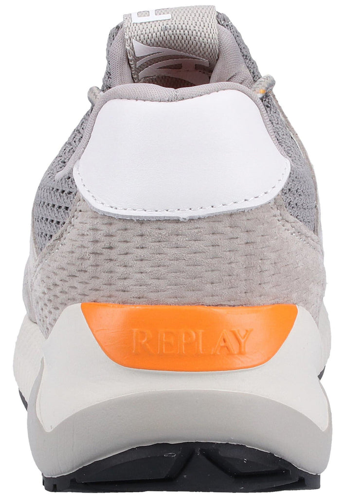 Replay Sneaker Leder/Textil Grau - surf4shoes