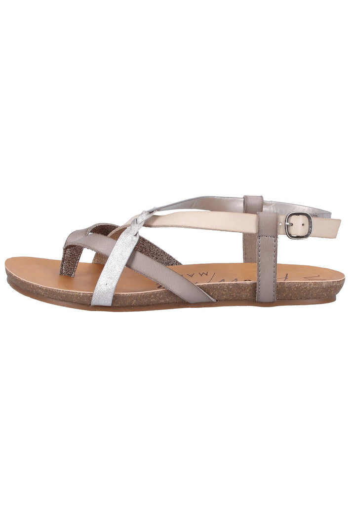 Blowfish Zehensteg Lederimitat Grau - surf4shoes