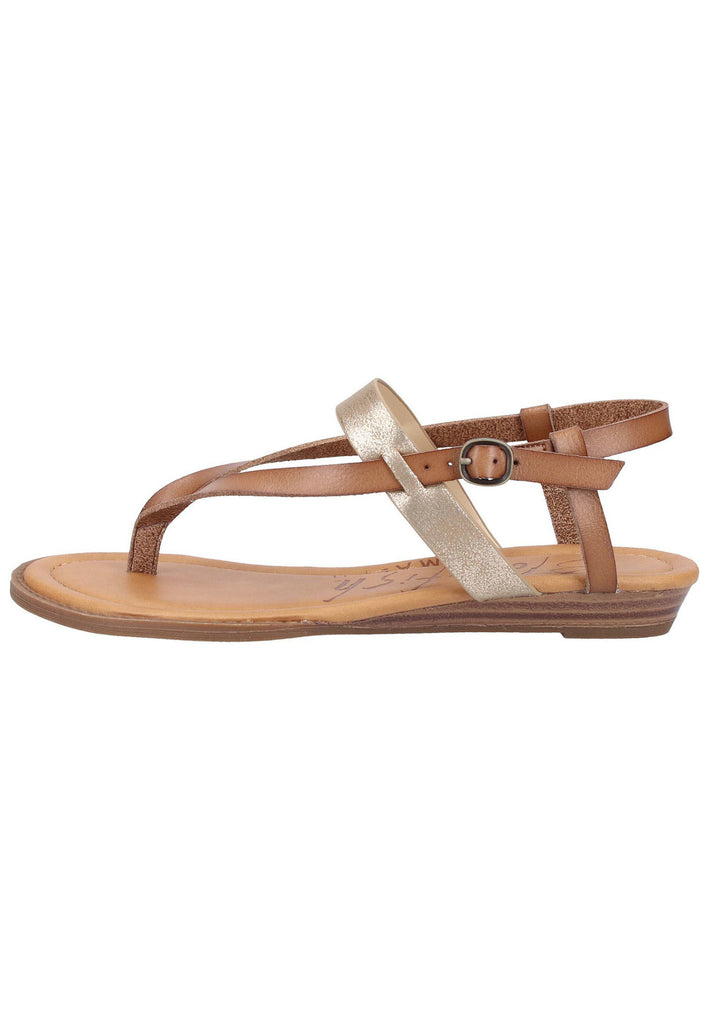 Blowfish Sandalen Lederimitat Gold - surf4shoes
