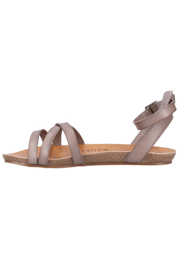 Blowfish Sandalen Lederimitat Grau - surf4shoes