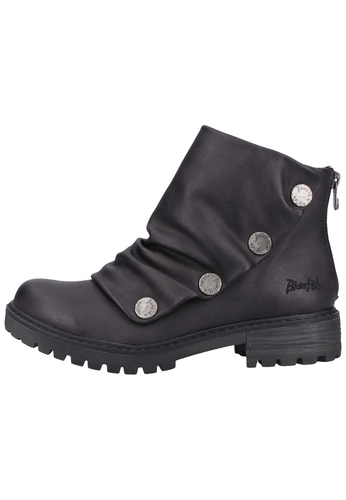 Blowfish Stiefelette Lederimitat Schwarz - surf4shoes