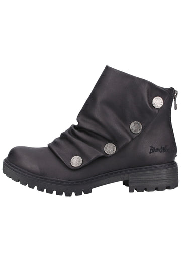 Blowfish Stiefelette Lederimitat Schwarz - surf4shoes
