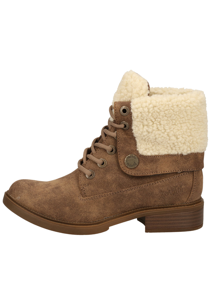 Blowfish Stiefelette Lederimitat Taupe - surf4shoes
