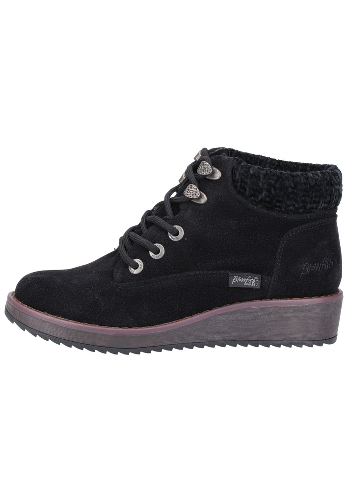 Blowfish Stiefelette Lederimitat Schwarz Warmfutter - surf4shoes