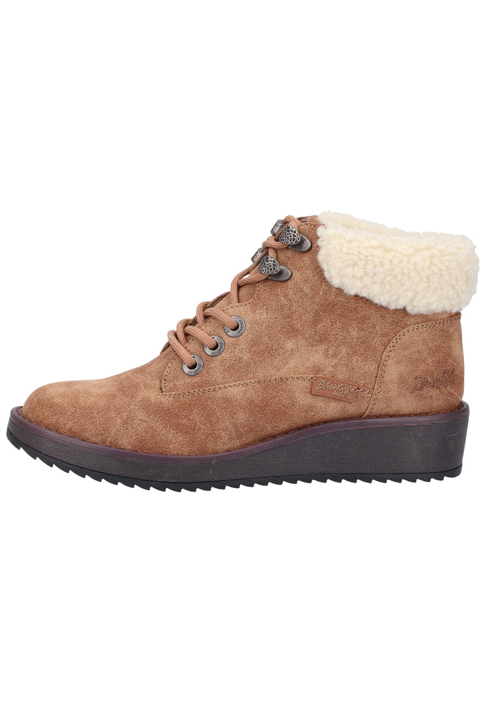 Blowfish Stiefelette Lederimitat Caramel Warmfutter - surf4shoes