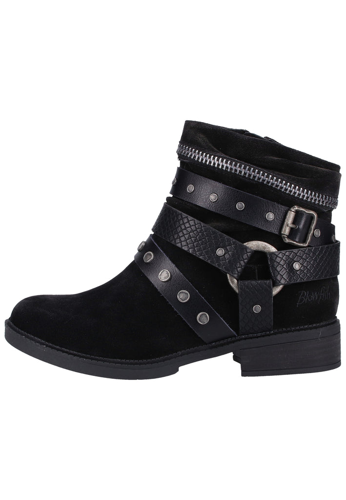 Blowfish Stiefelette Lederimitat Schwarz - surf4shoes