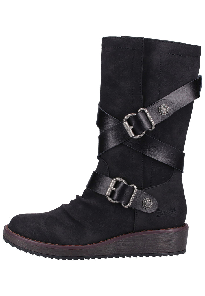 Blowfish Stiefel Lederimitat Schwarz Warmfutter - surf4shoes