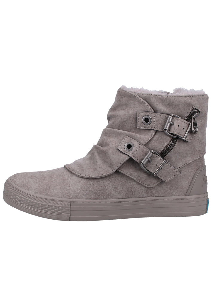 Blowfish Stiefelette Lederimitat Grau Warmfutter - surf4shoes