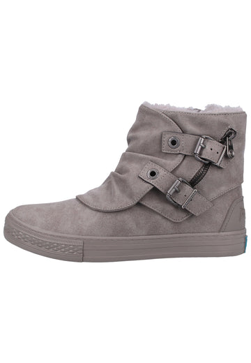 Blowfish Stiefelette Lederimitat Grau Warmfutter - surf4shoes
