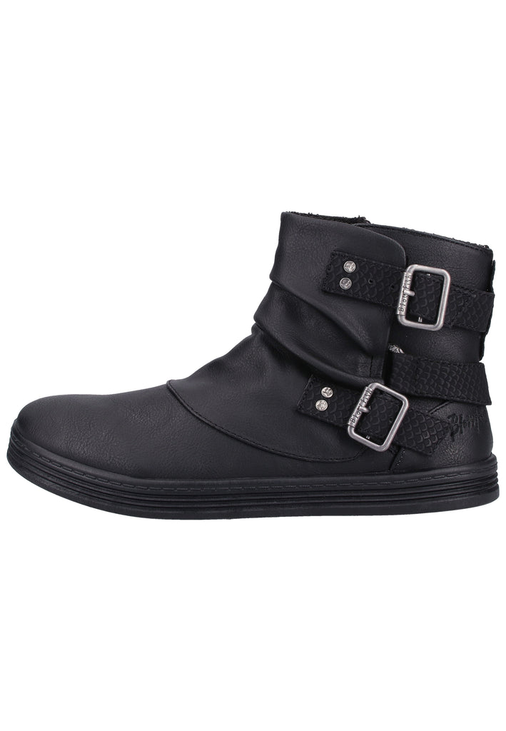 Blowfish Stiefelette Lederimitat Schwarz - surf4shoes