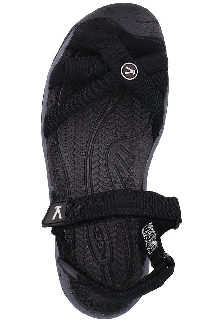 Keen Sandalen Lederimitat/Textil Schwarz/Grau - surf4shoes