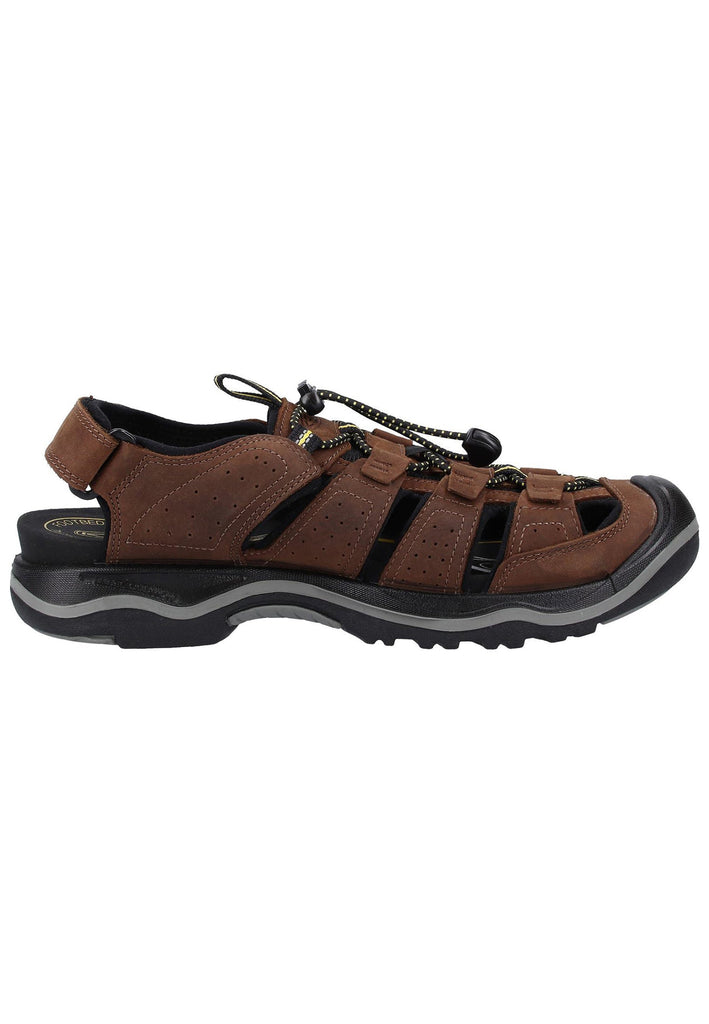 Keen Sandalen Leder Braun/Schwarz - surf4shoes