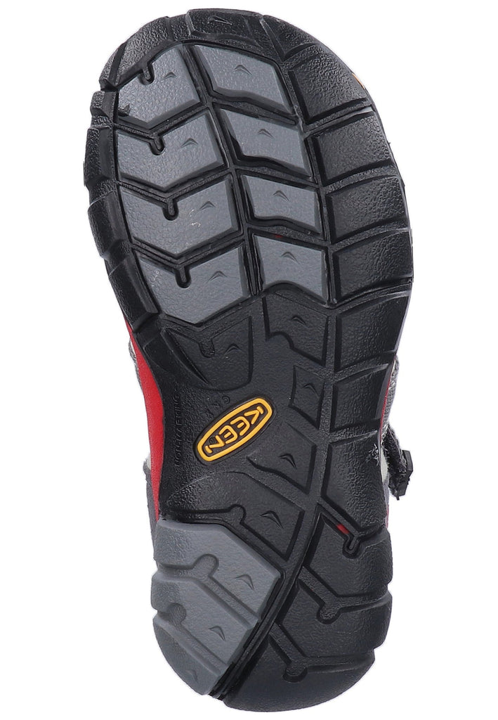 Keen Sandalen Textil Grau/Rot - surf4shoes