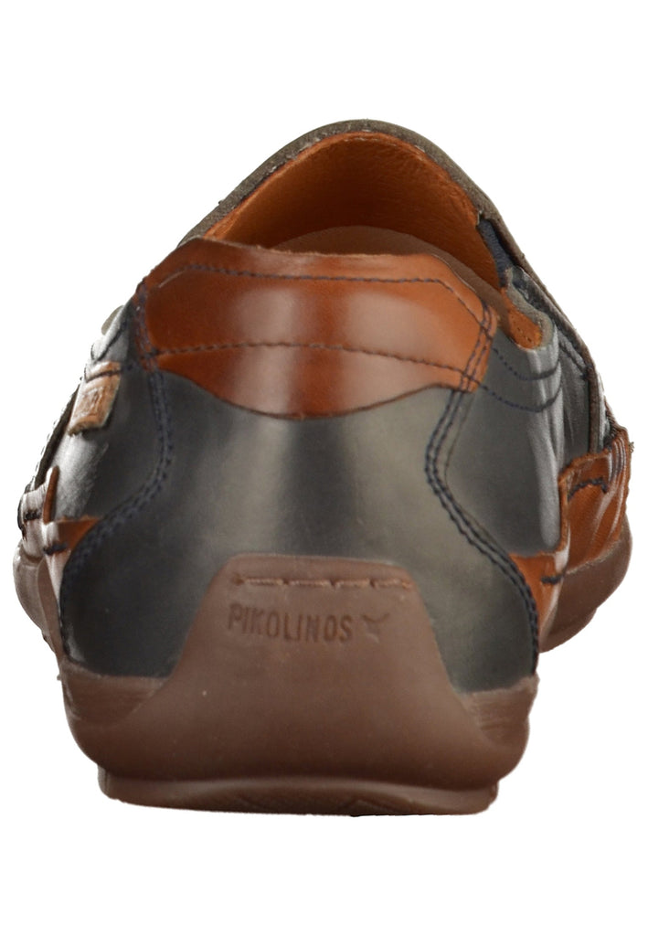 Pikolinos Slipper Leder Blau - surf4shoes
