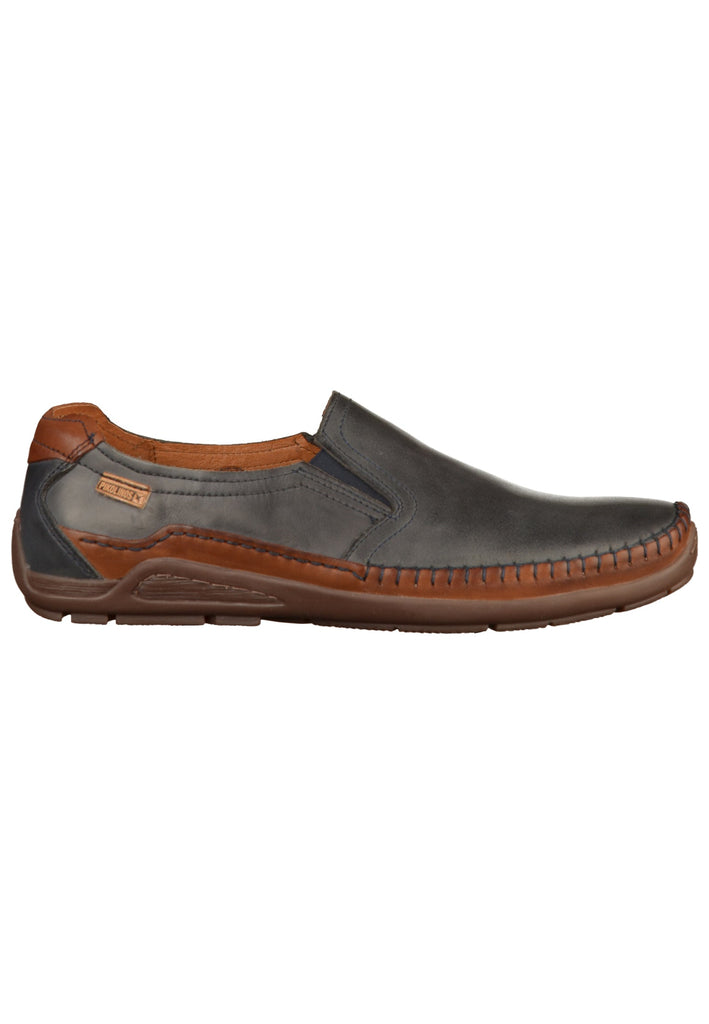 Pikolinos Slipper Leder Blau - surf4shoes