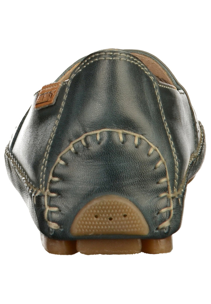 Pikolinos Slipper Leder Blau - surf4shoes