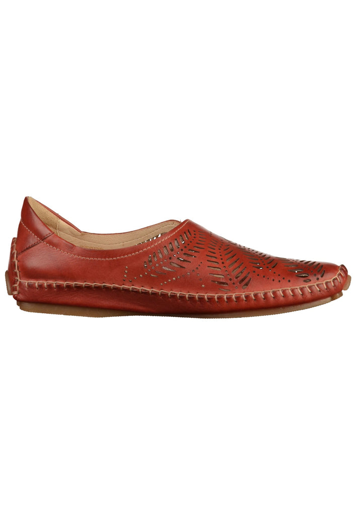Pikolinos Slipper Leder Rot - surf4shoes