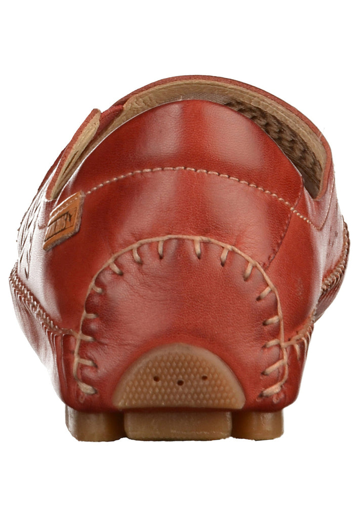 Pikolinos Slipper Leder Rot - surf4shoes