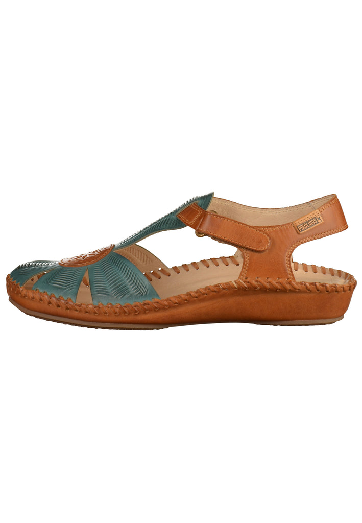 Pikolinos Sandalen Leder Blau - surf4shoes