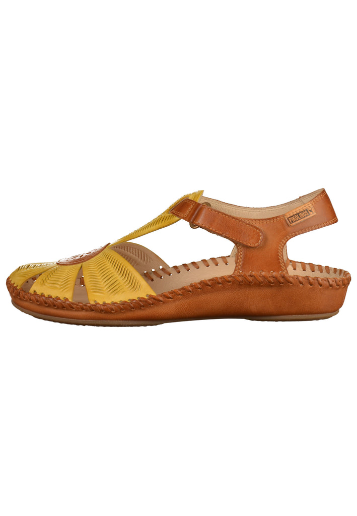 Pikolinos Sandalen Leder Gelb - surf4shoes
