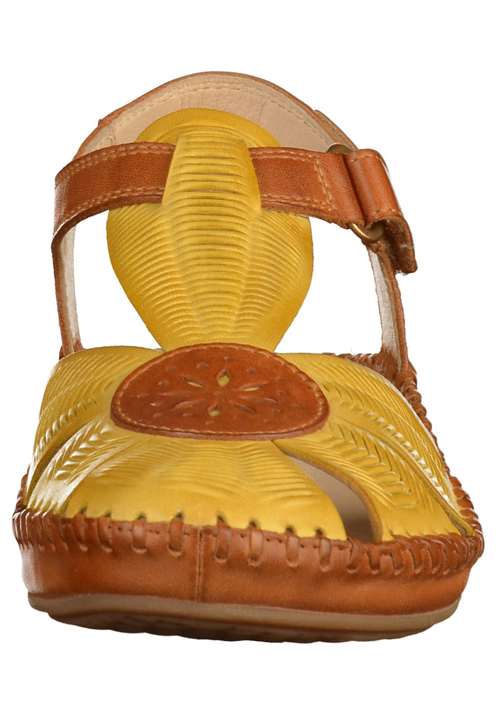 Pikolinos Sandalen Leder Gelb - surf4shoes