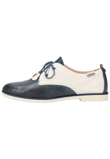 Pikolinos Halbschuhe Leder Blau - surf4shoes
