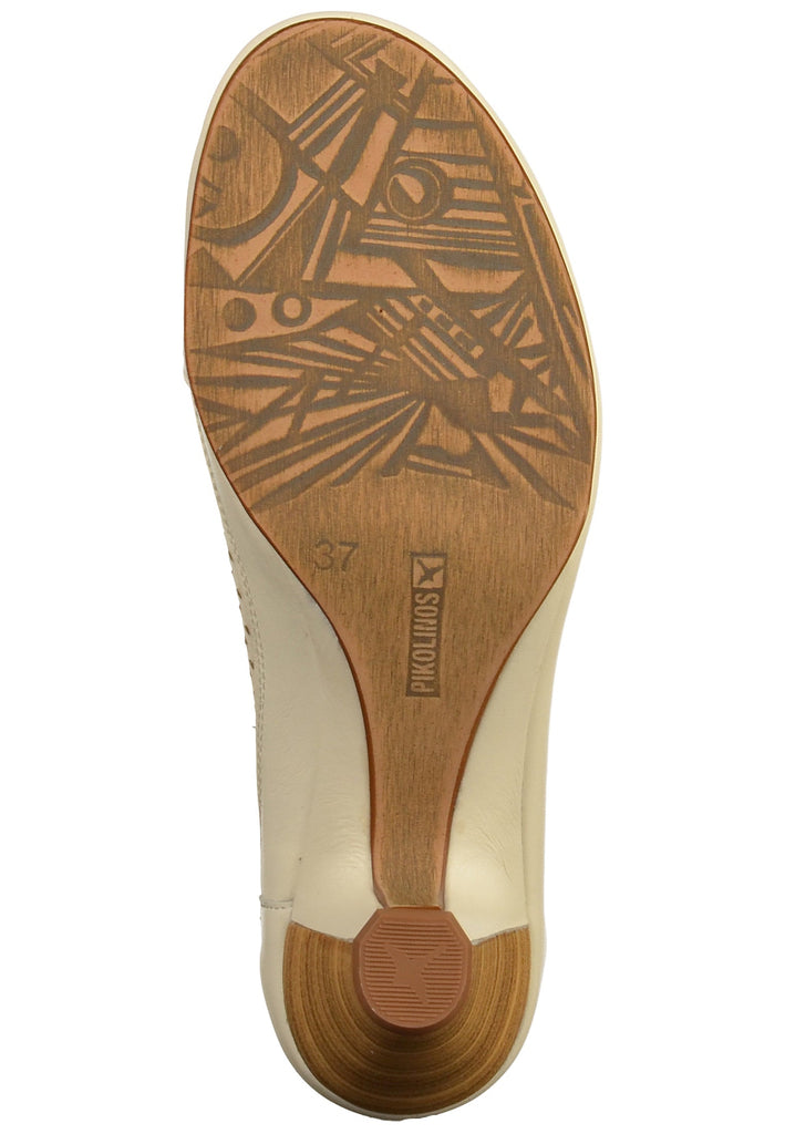 Pikolinos Pumps Leder Weiß - surf4shoes