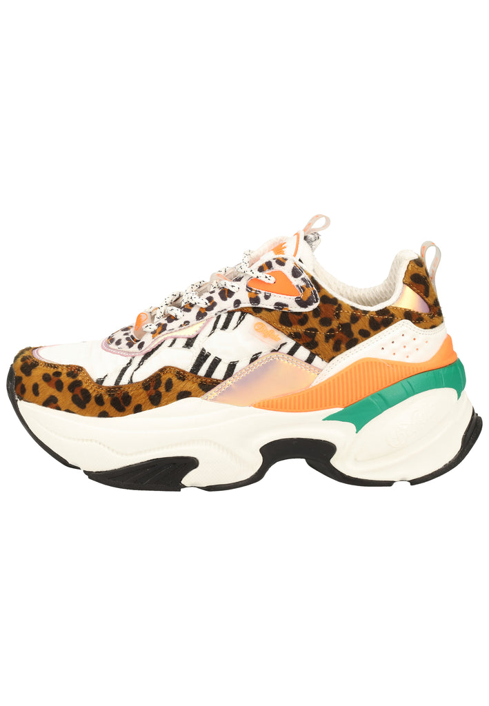 Buffalo Sneaker Lederimitat/Textil Multi - surf4shoes