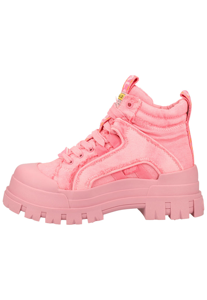 Buffalo Stiefelette Textil Pink - surf4shoes