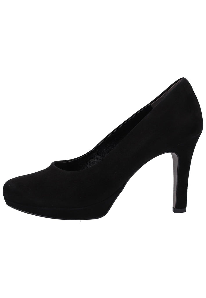 Paul Green Pumps Veloursleder Schwarz - surf4shoes