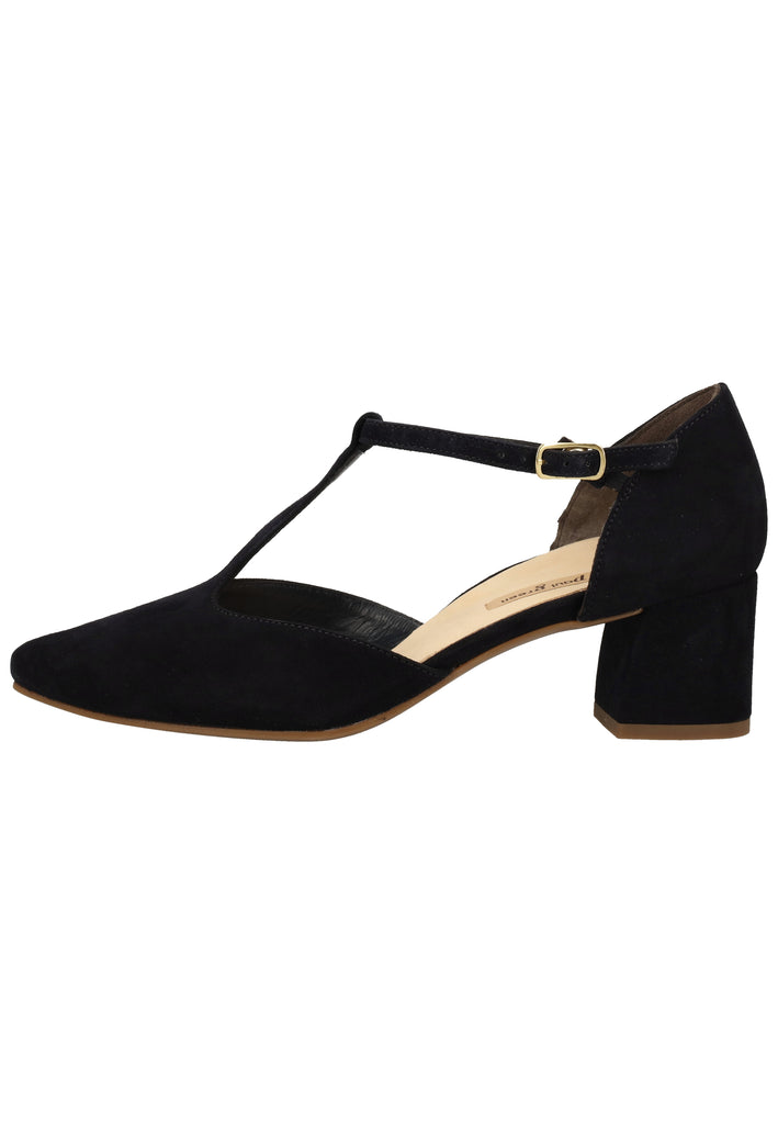 Paul Green Pumps Samt Blau - surf4shoes
