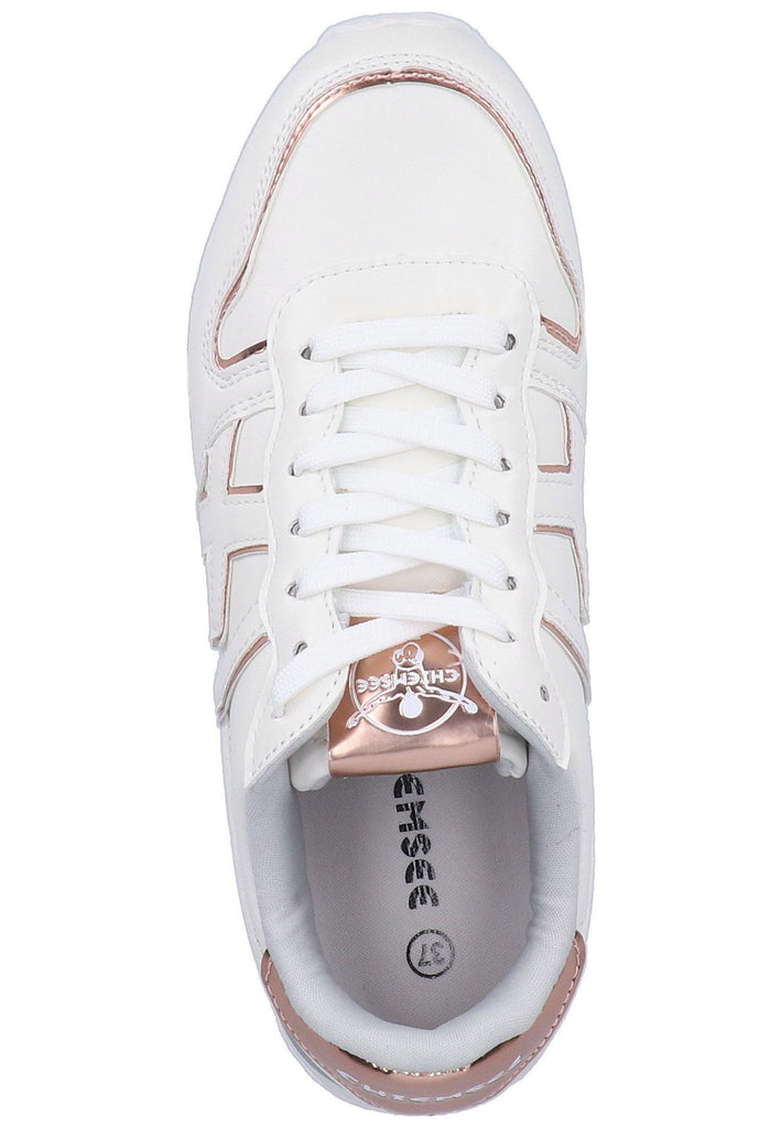 Chiemsee Sneaker Lederimitat Weiß/Gold - surf4shoes