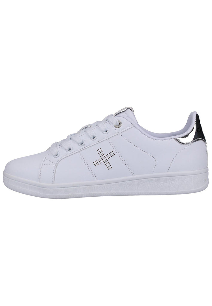 Chiemsee Sneaker Lederimitat Weiß/Silber - surf4shoes