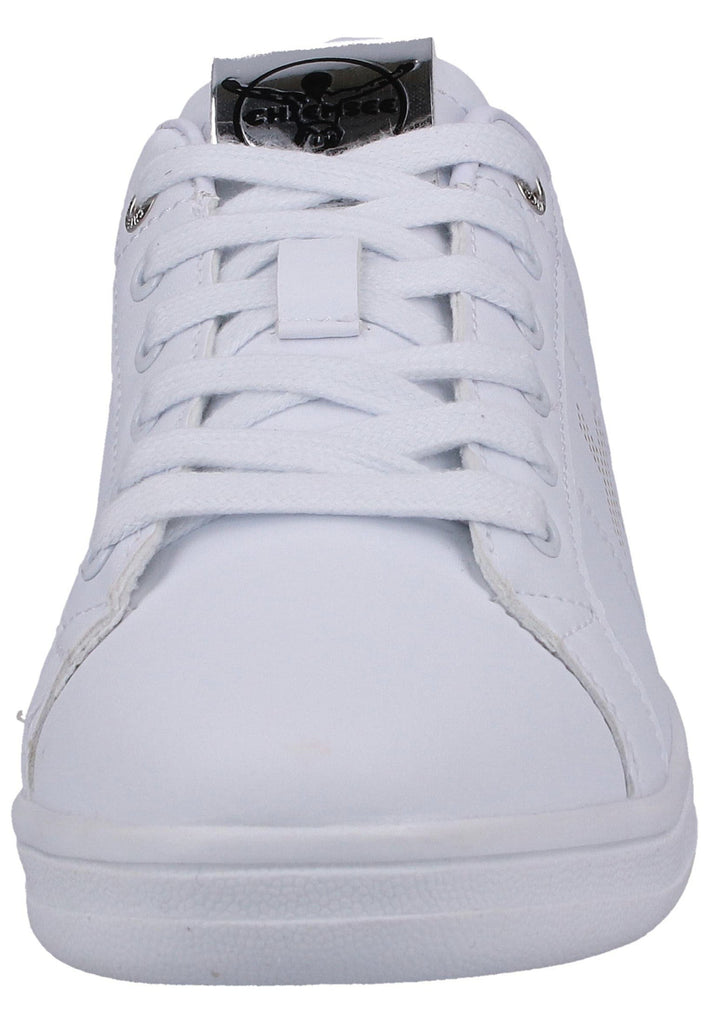 Chiemsee Sneaker Lederimitat Weiß/Silber - surf4shoes