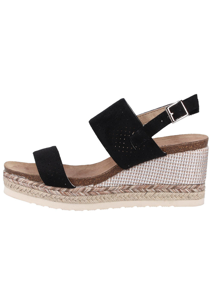 Chiemsee Sandalen Lederimitat Schwarz - surf4shoes