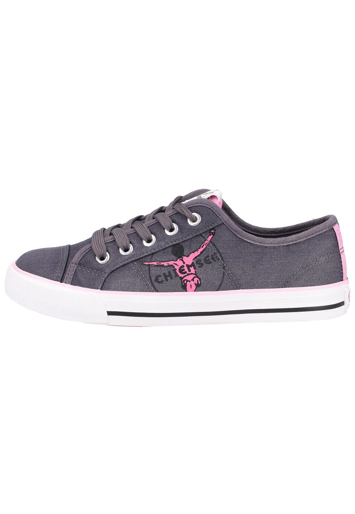 Chiemsee Sneaker Canvas Grau/Pink - surf4shoes