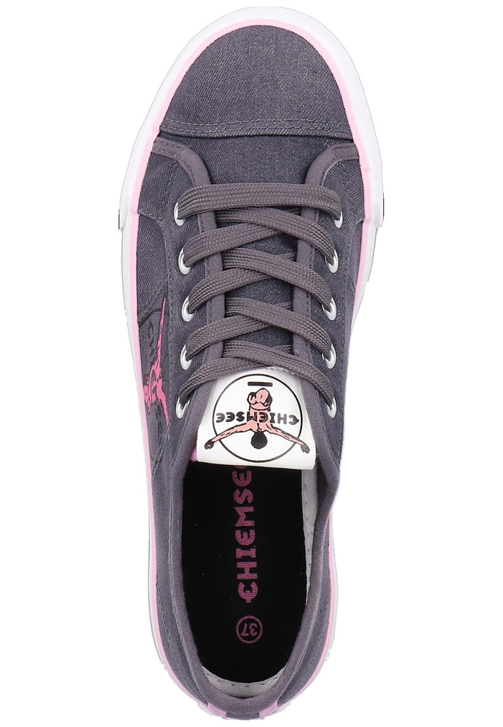Chiemsee Sneaker Canvas Grau/Pink - surf4shoes