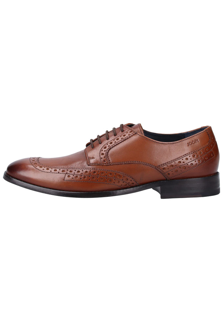 JOOP! Businessschuhe Glattleder Cognac - surf4shoes