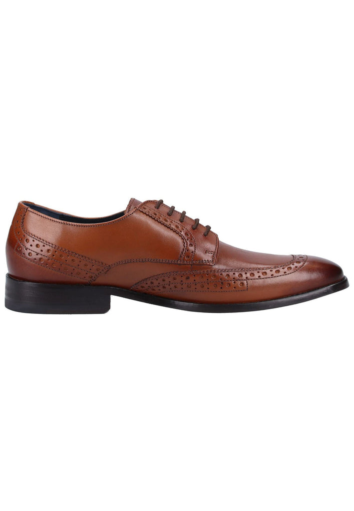 JOOP! Businessschuhe Glattleder Cognac - surf4shoes