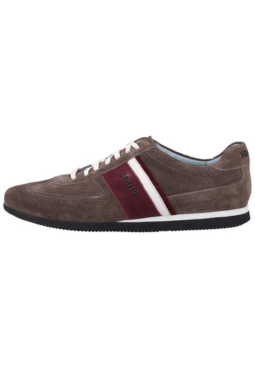 JOOP! Sneaker Veloursleder Taupe - surf4shoes