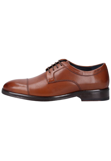 JOOP! Businessschuhe Glattleder Cognac - surf4shoes