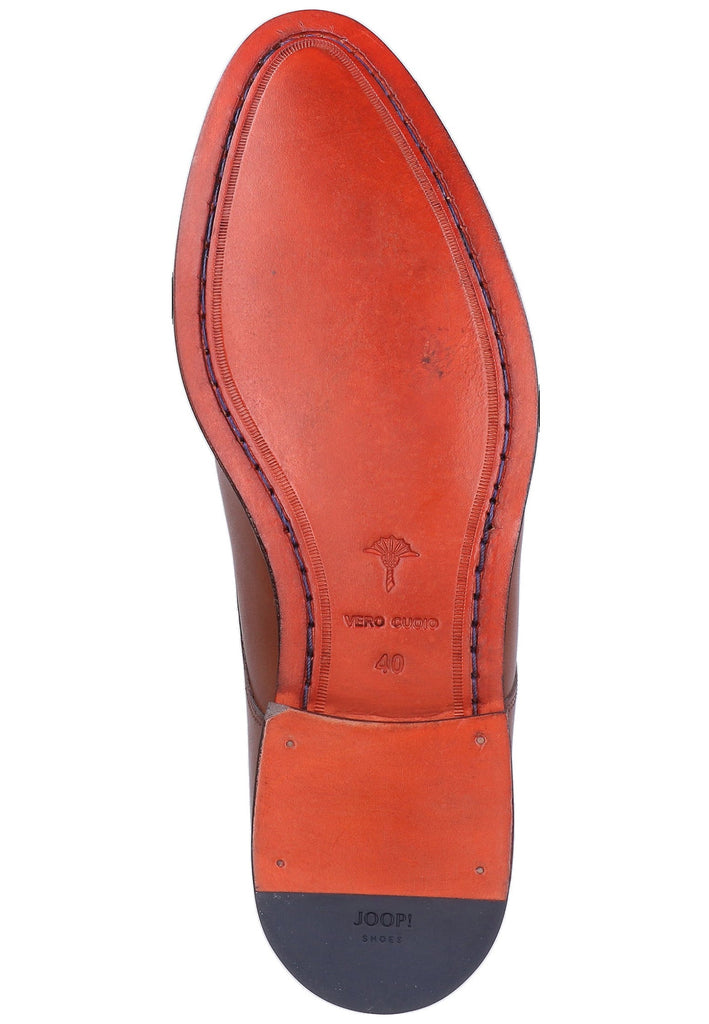 JOOP! Businessschuhe Glattleder Cognac - surf4shoes