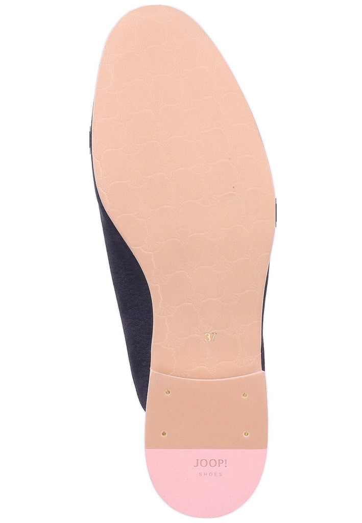 JOOP! Pantoletten Nubukleder Dunkelblau - surf4shoes