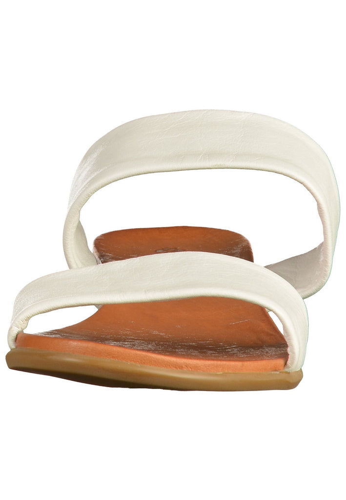 ILC Pantoletten Leder Weiß - surf4shoes